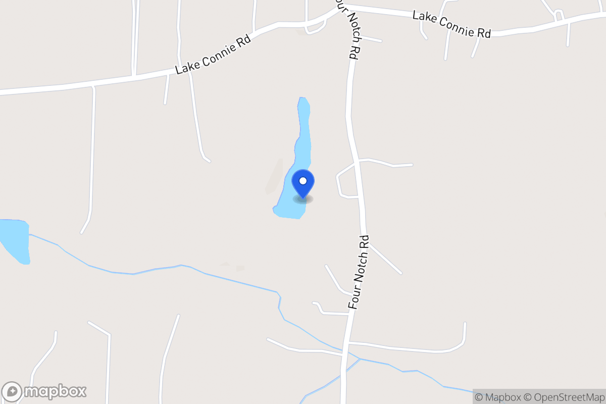 Map of 1450 Four Notch Rd