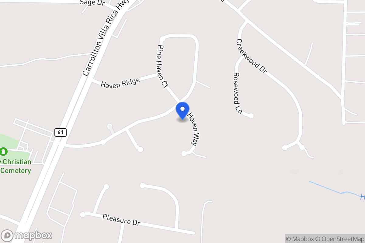 Map of 137 Pine Haven Ct