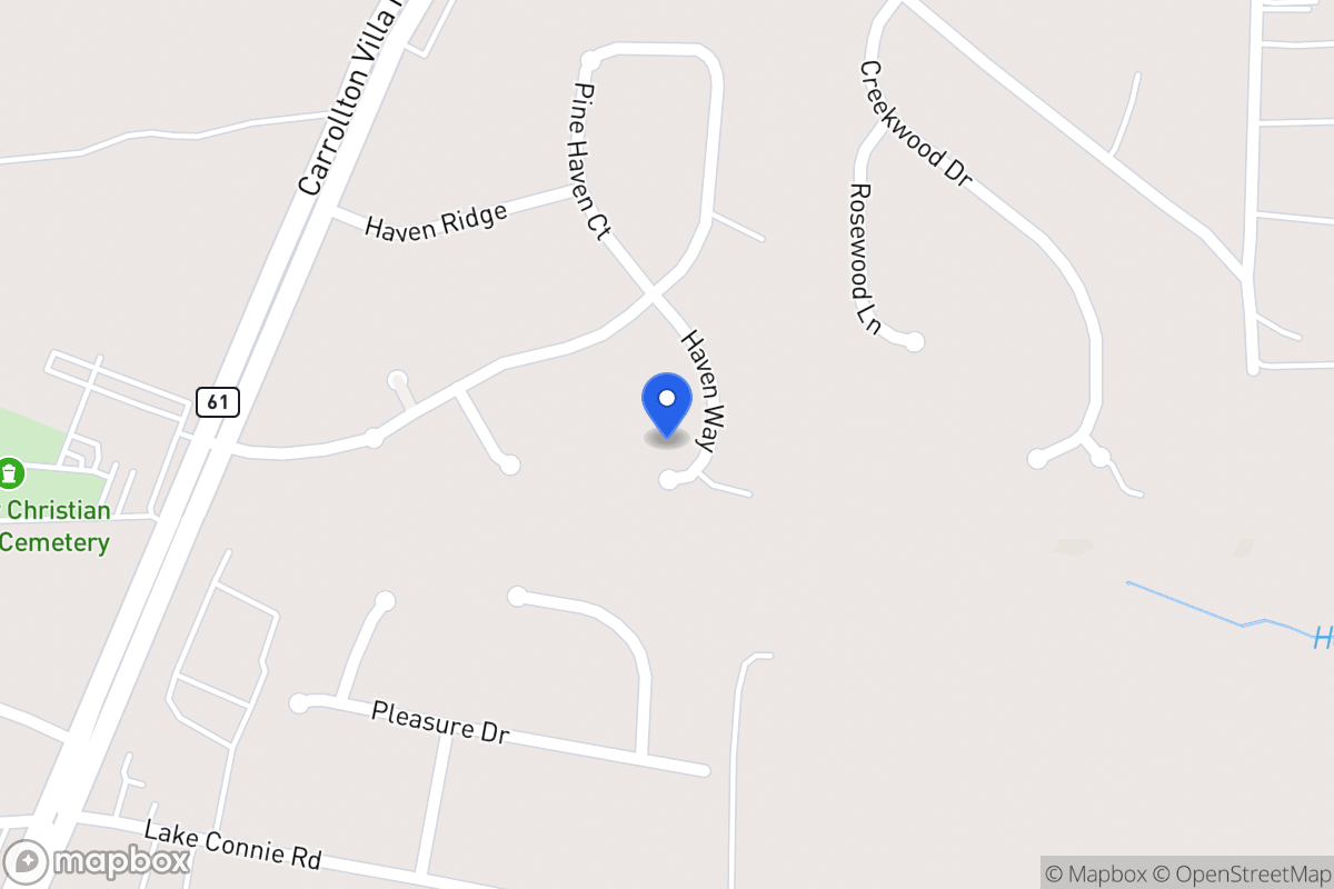 Map of 45 Haven Way