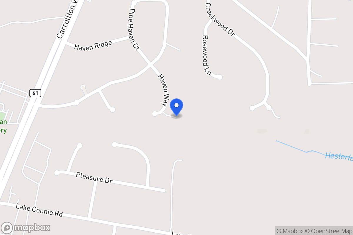 Map of 92 Haven Way
