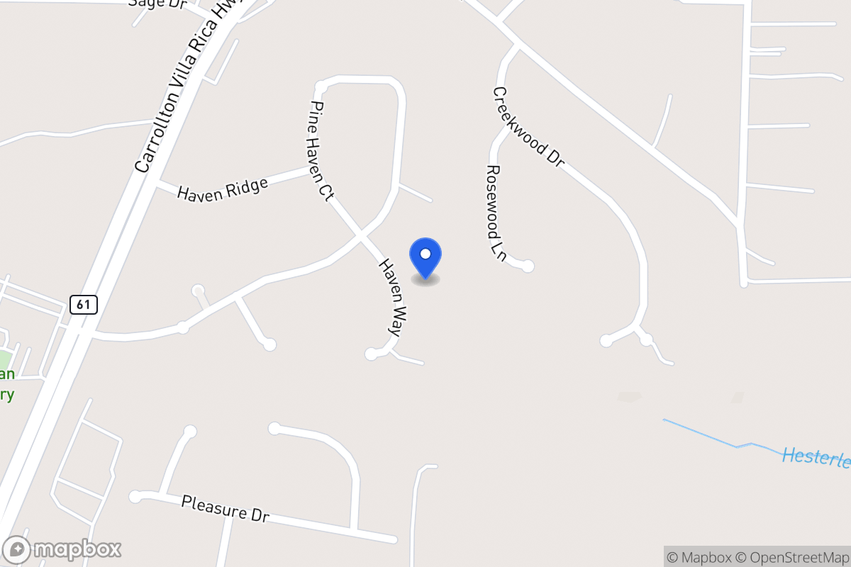Map of 124 Haven Way