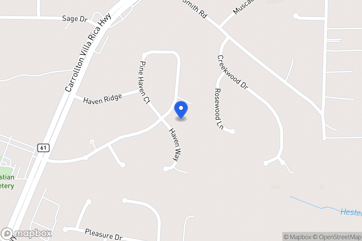 Map of 132 Haven Way