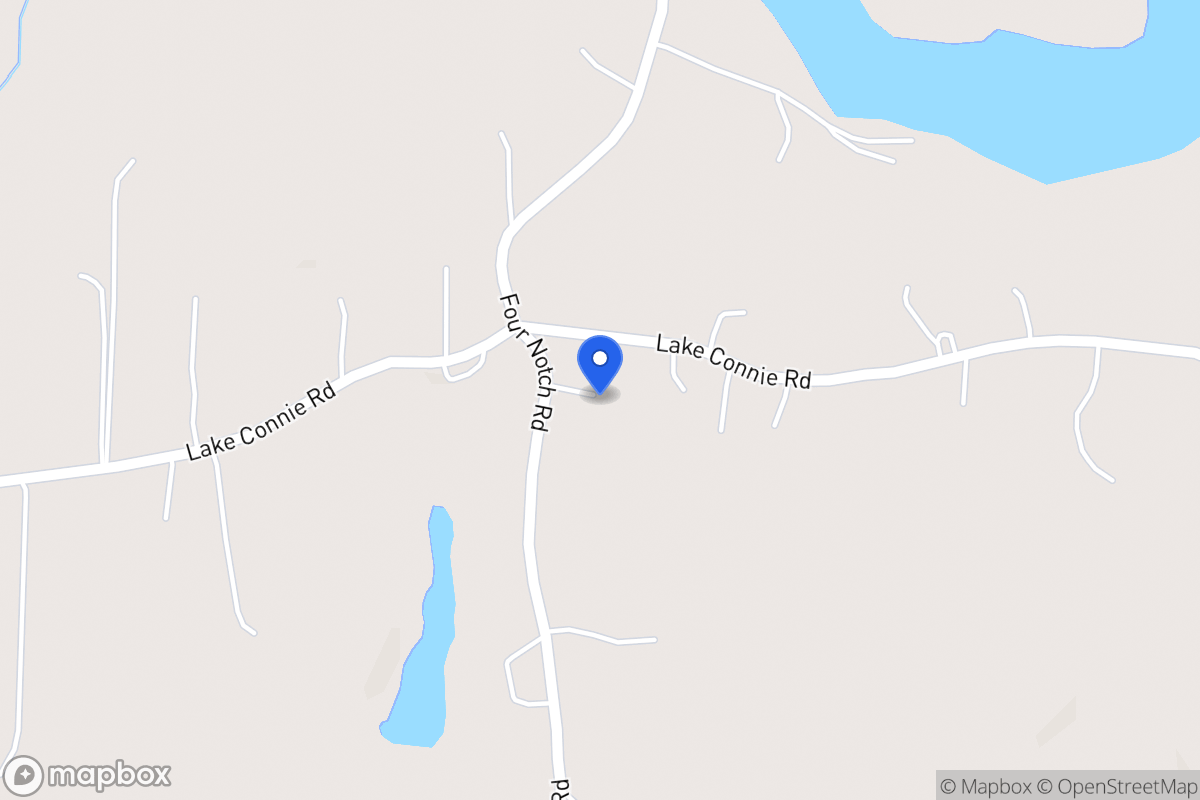 Map of 1563 Four Notch Rd