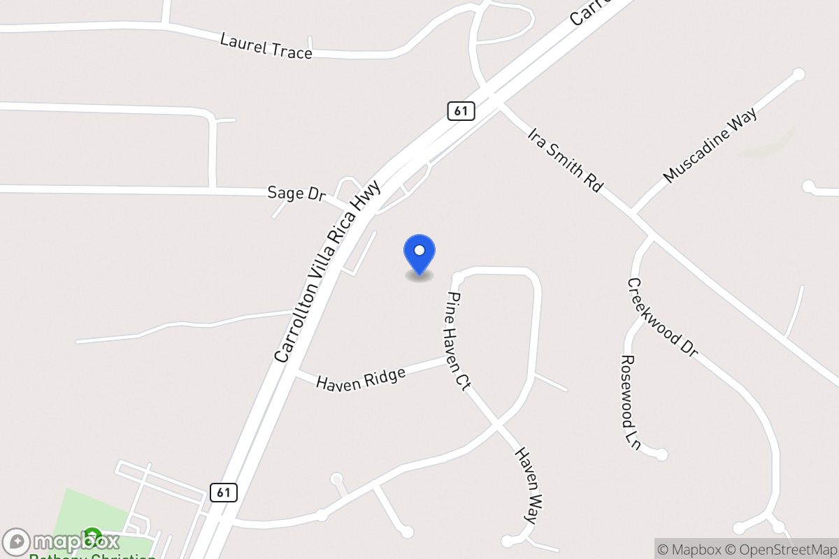 Map of 141 Pine Haven Dr