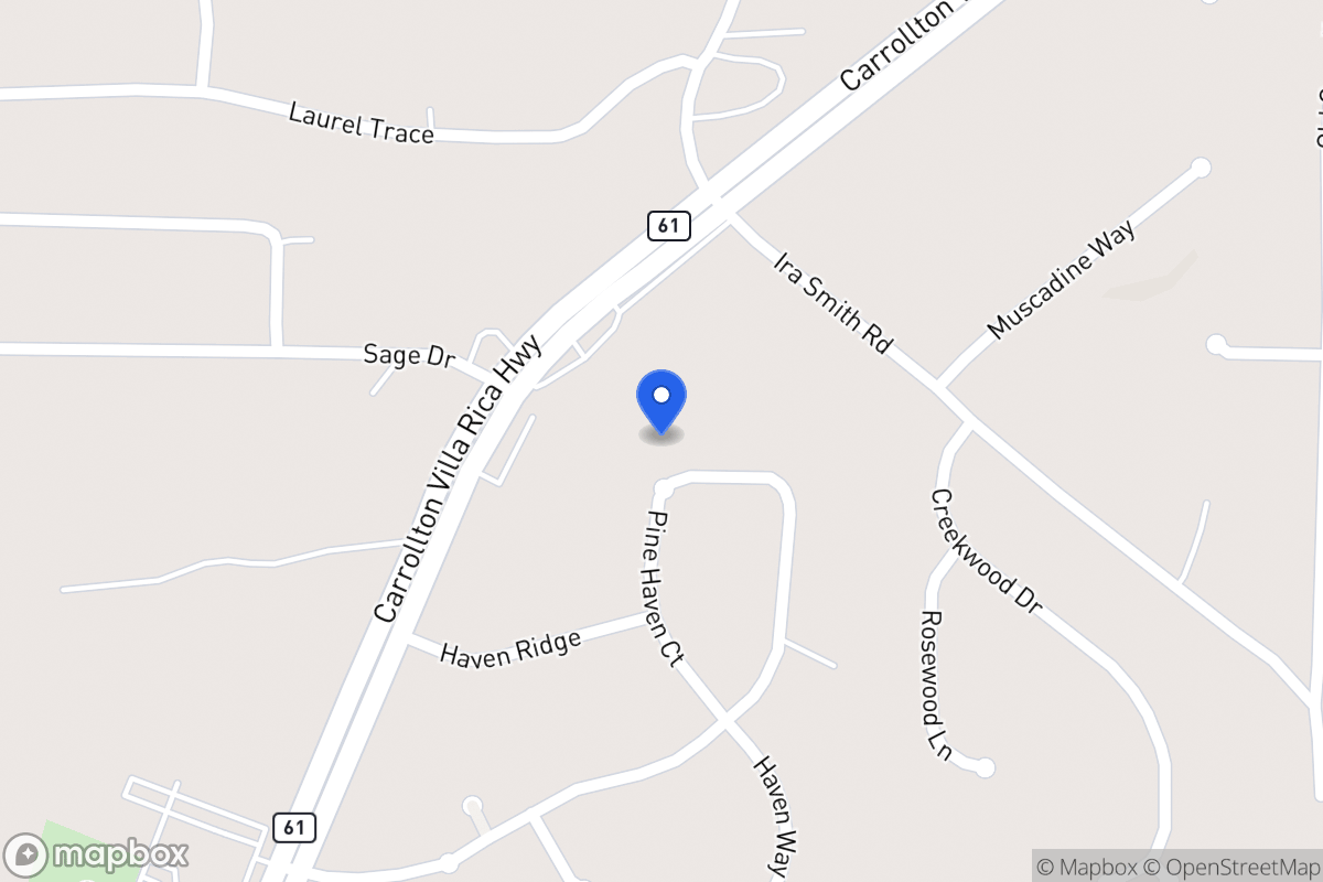 Map of 121 Pine Haven Dr