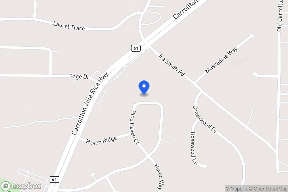 Map of 107 Pine Haven Dr