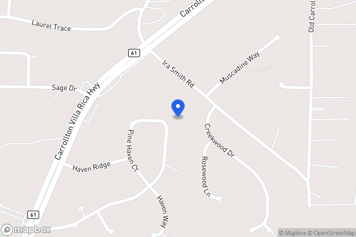 Map of 77 Pine Haven Dr
