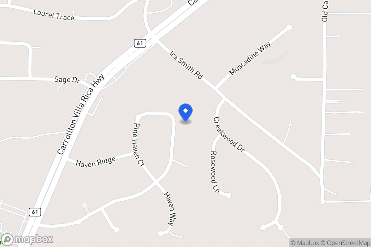 Map of 67 Pine Haven Dr