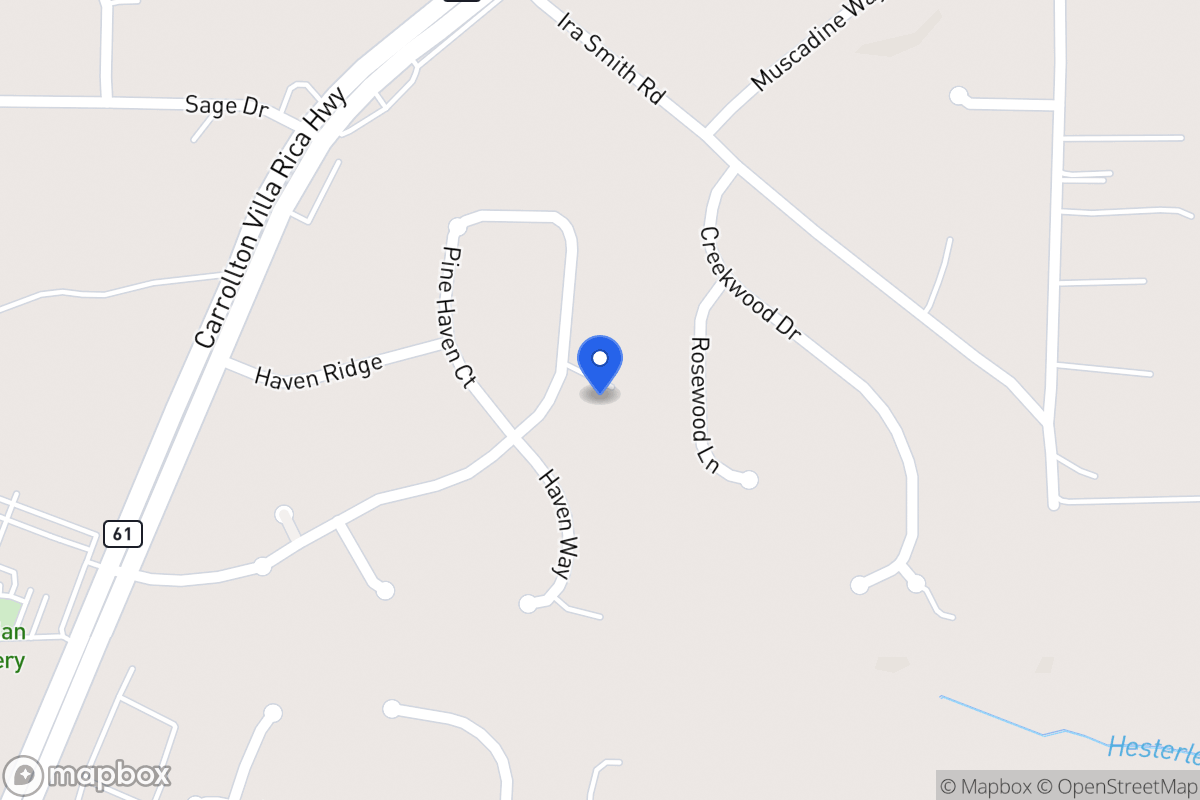 Map of 27 Pine Haven Dr