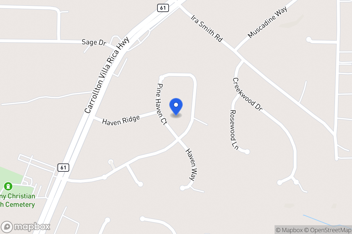 Map of 192 Pine Haven Dr