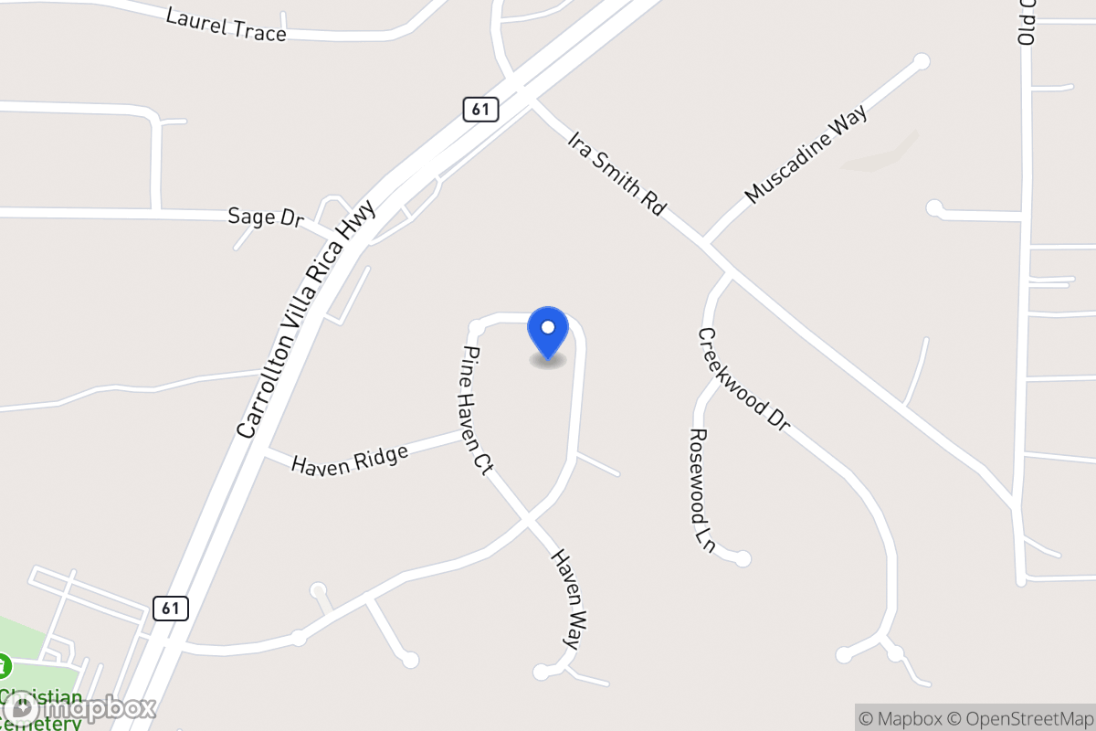 Map of 62 Pine Haven Dr