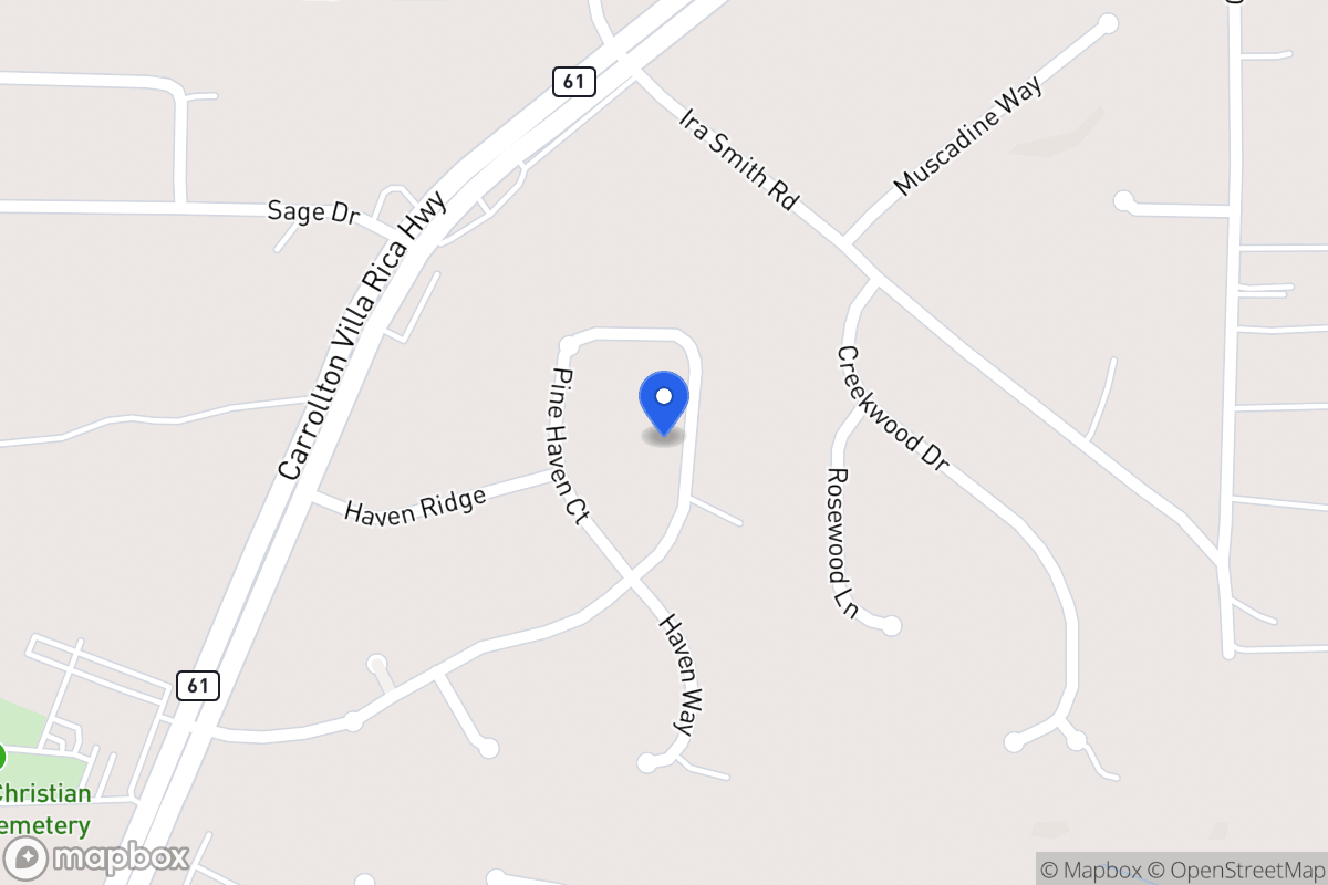 Map of 44 Pine Haven Dr
