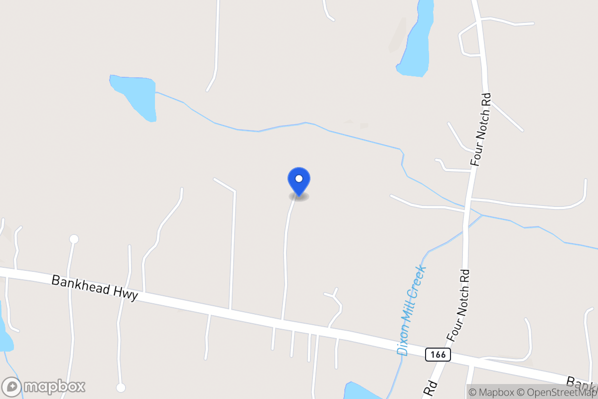 Map of 3156 E 166 Hwy