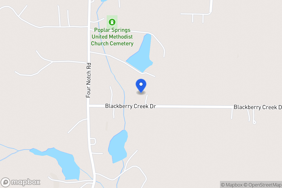 Map of 48 Blackberry Creek Dr