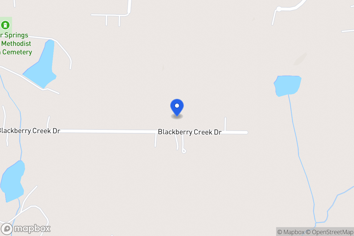 Map of 168 Blackberry Creek Dr