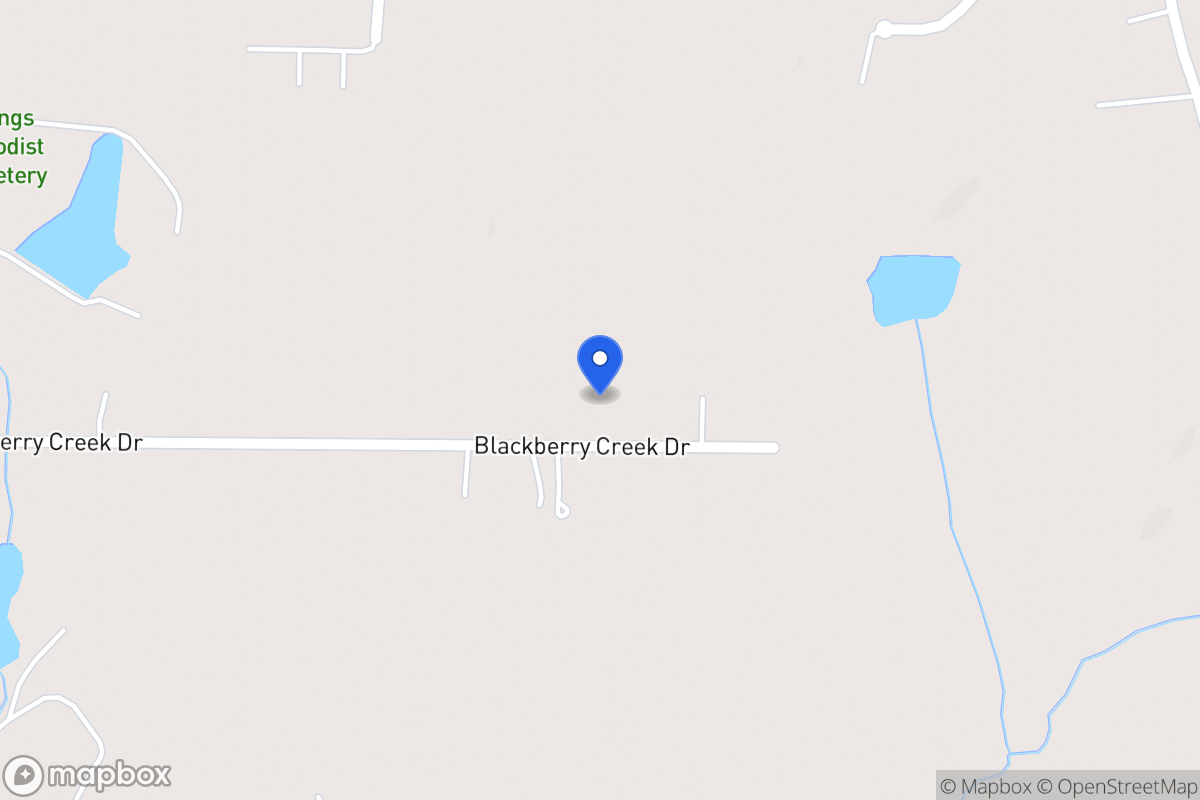 Map of 184 Blackberry Creek Dr