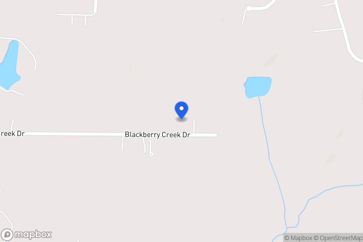 Map of 200 Blackberry Creek Dr