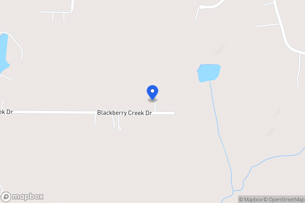 Map of 210 Blackberry Creek Dr