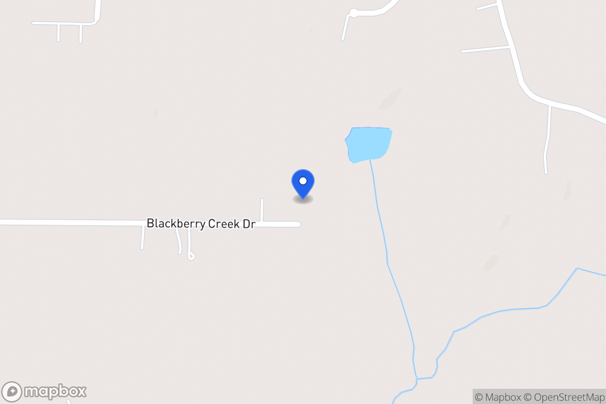 Map of 230 Blackberry Creek Dr