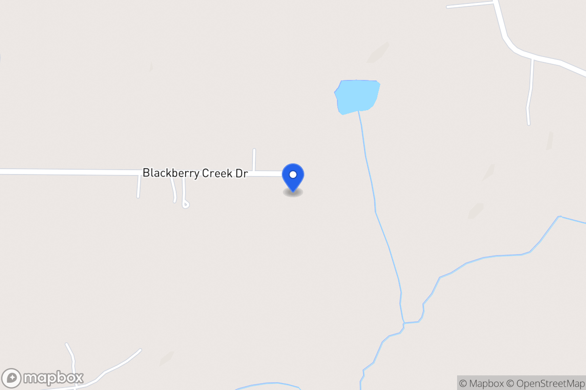Map of 229 Blackberry Creek Dr