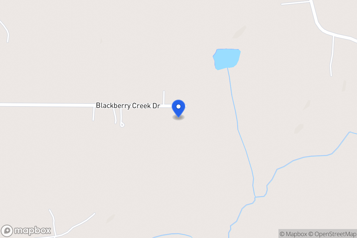 Map of 223 Blackberry Creek Dr