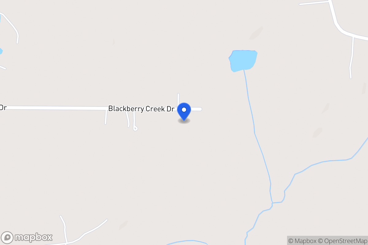 Map of 217 Blackberry Creek Dr