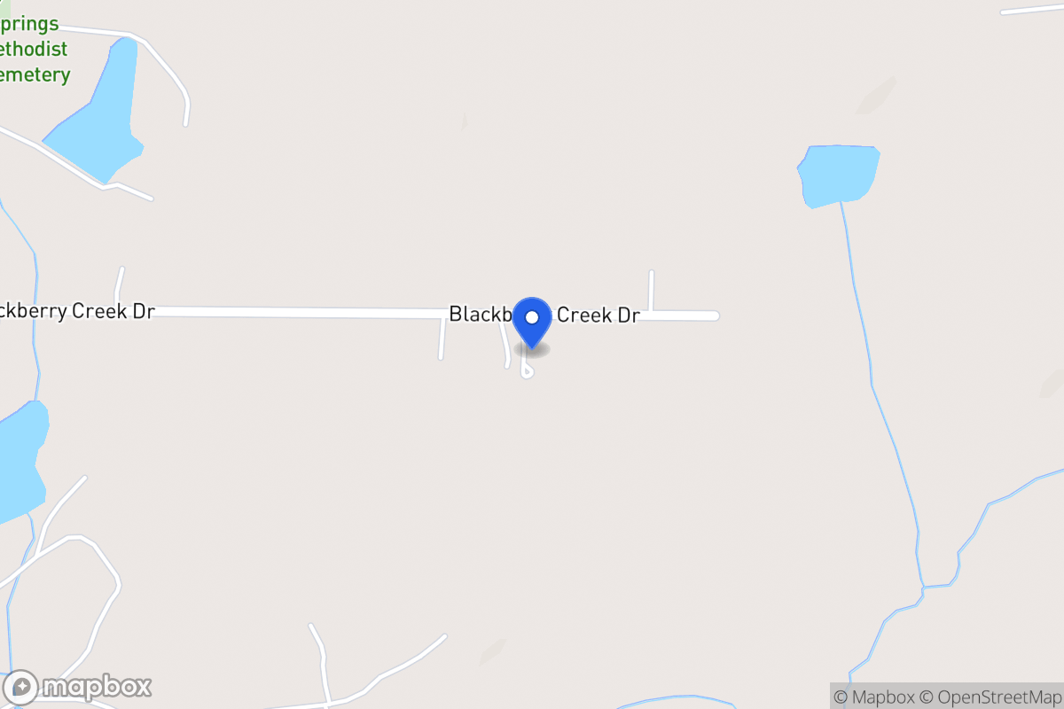Map of 175 Blackberry Creek Dr