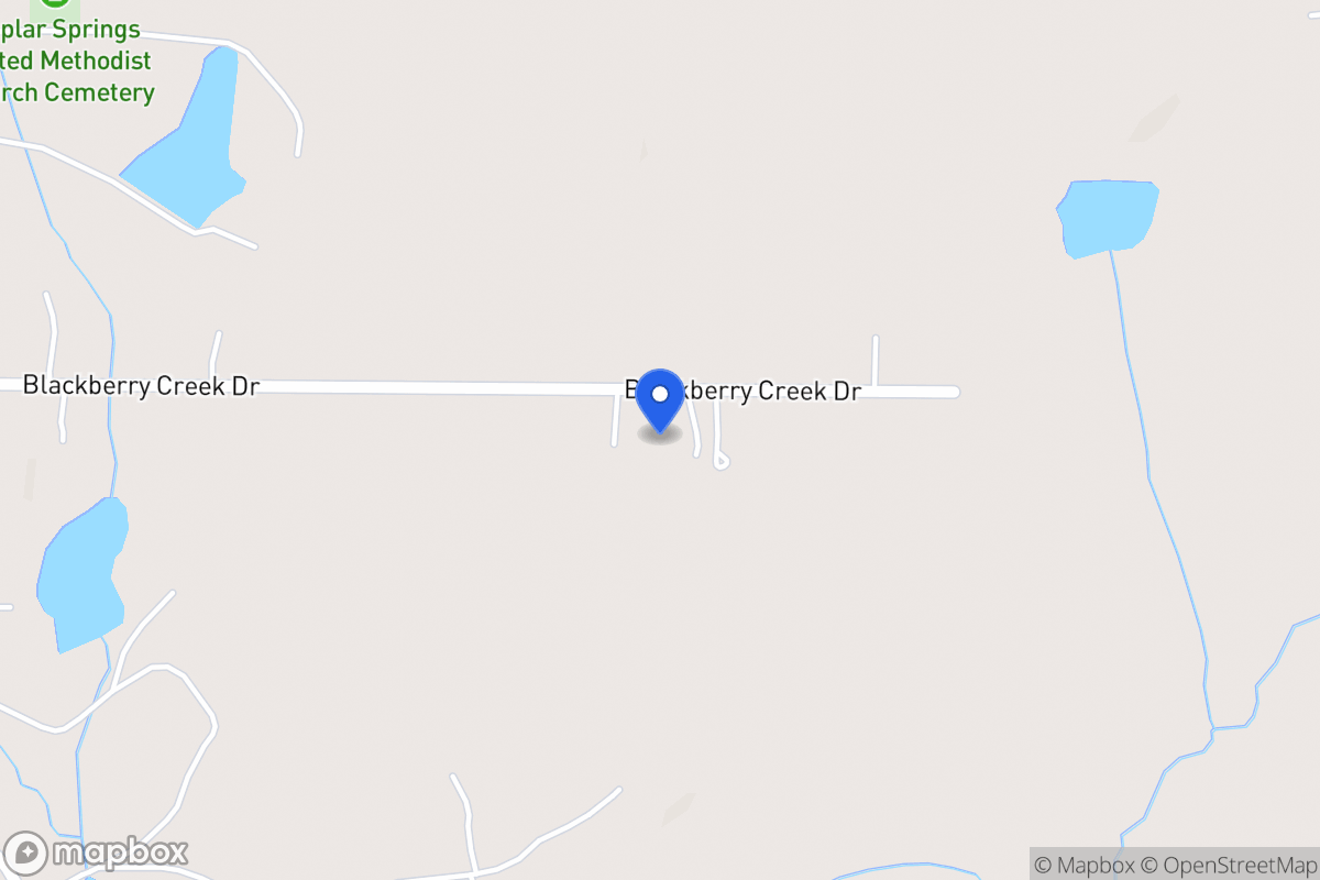 Map of 159 Blackberry Creek Dr