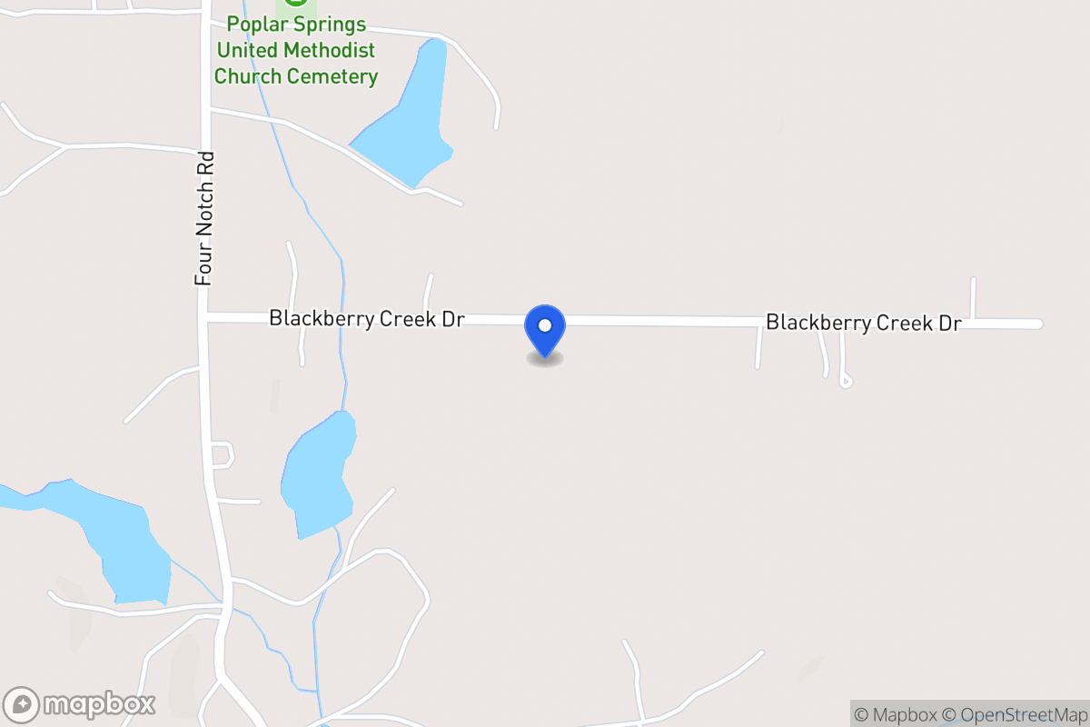 Map of 87 Blackberry Creek Dr