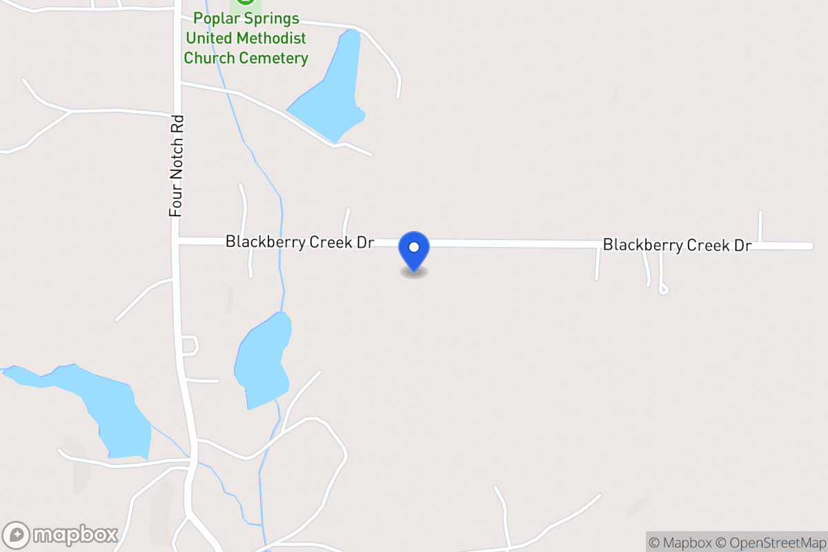 Map of 79 Blackberry Creek Dr
