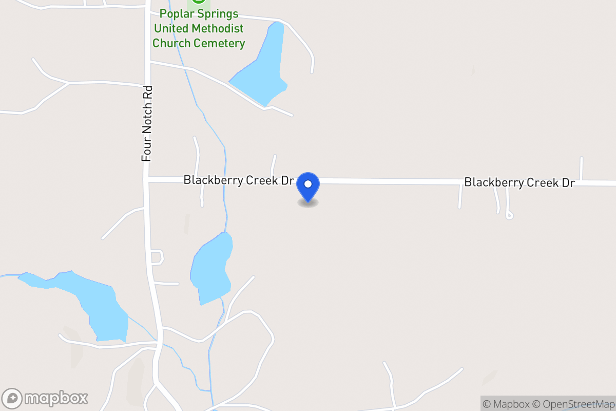 Map of 71 Blackberry Creek Dr