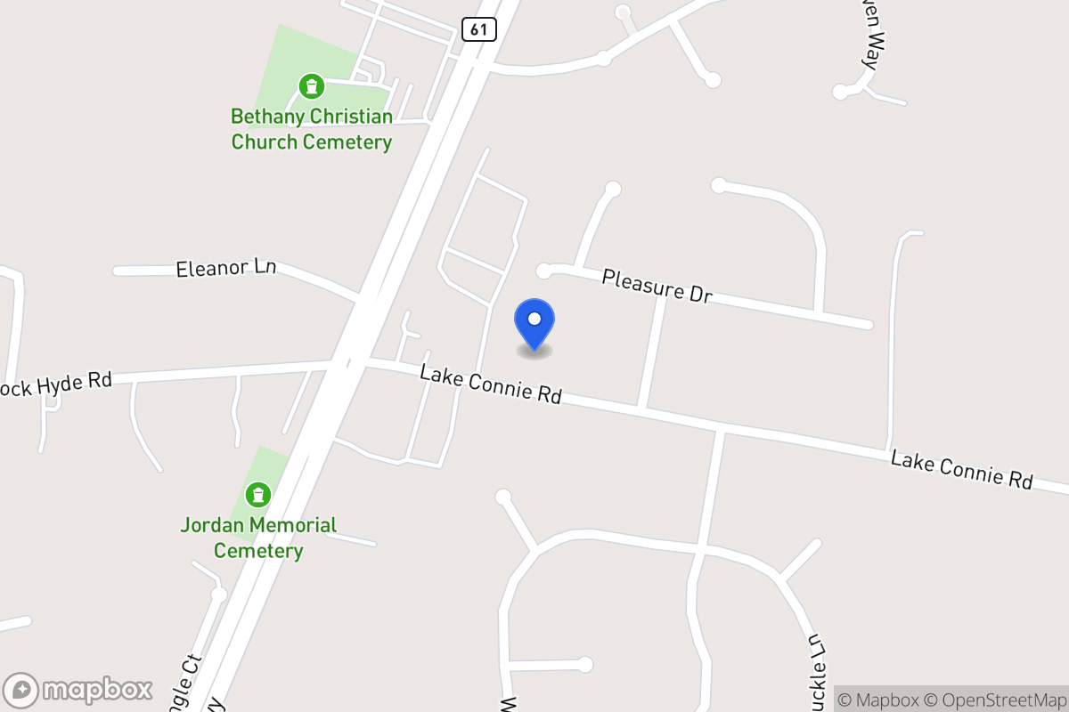 Map of 72 Lake Connie Rd