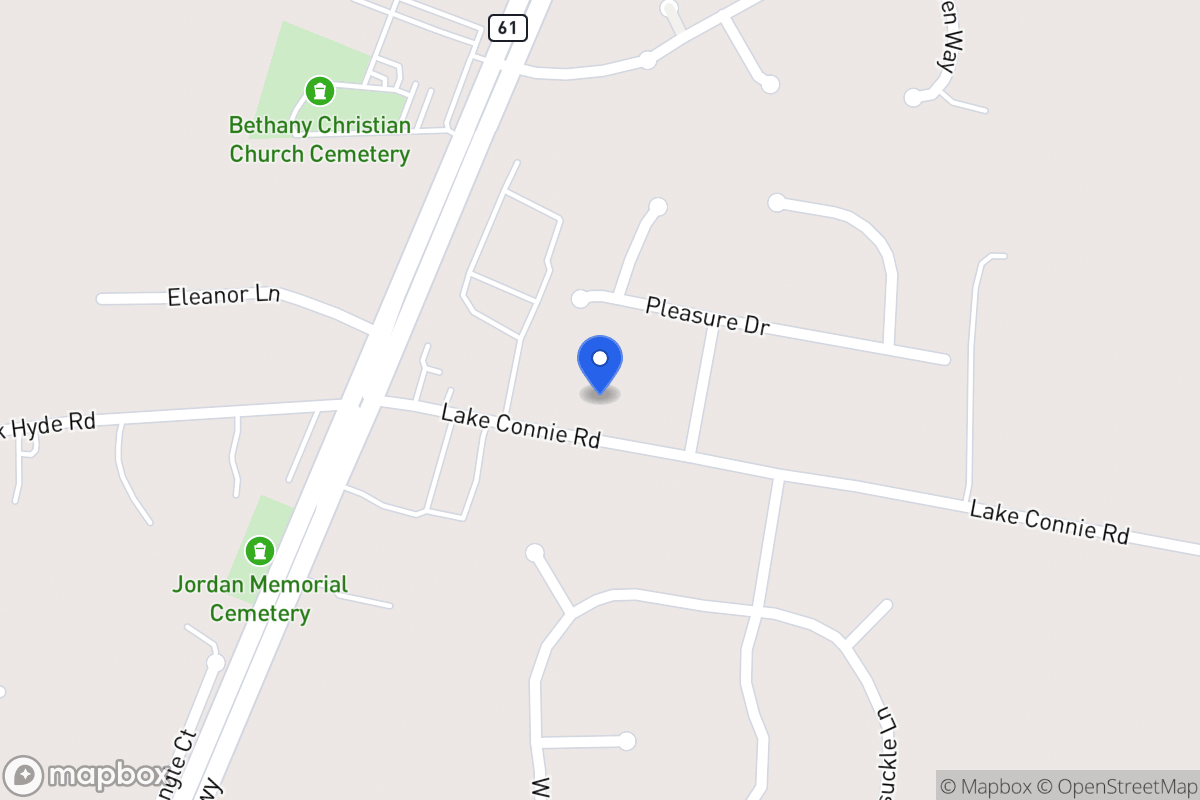 Map of 82 Lake Connie Rd