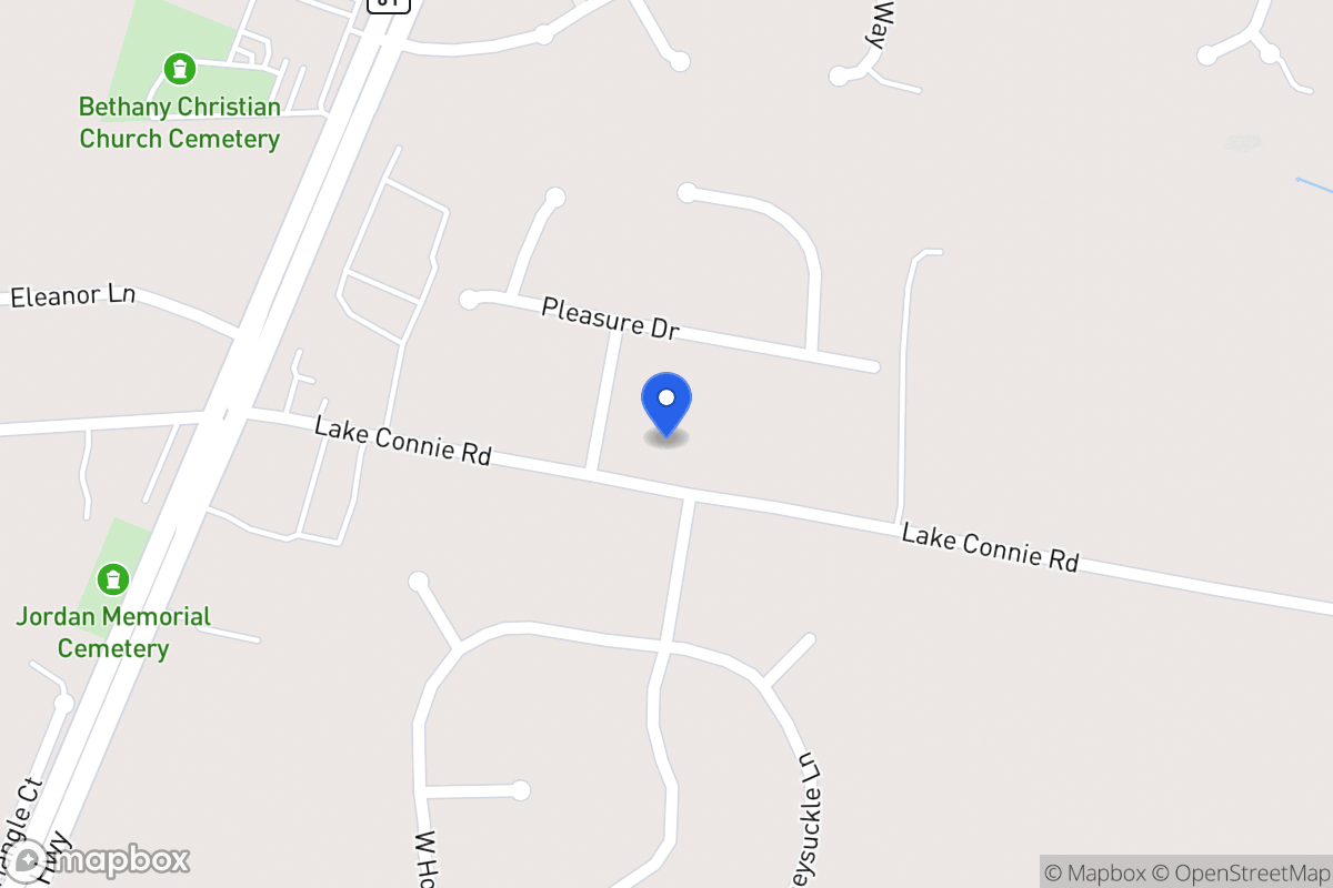 Map of 134 Lake Connie Rd