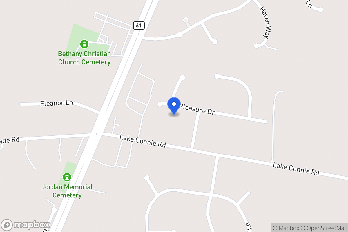 Map of 29 Pleasure Dr