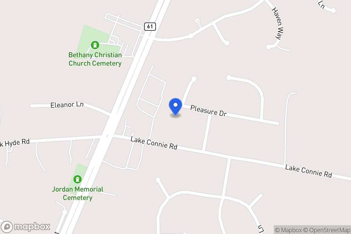 Map of 15 Pleasure Dr