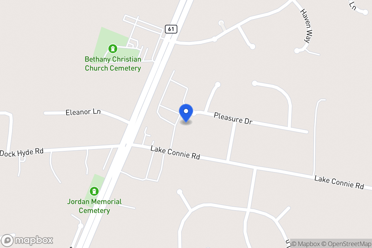 Map of 7 Pleasure Dr