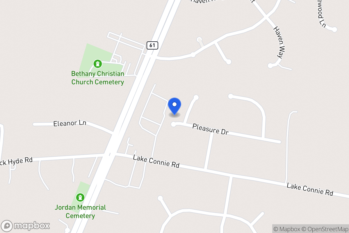 Map of 6 Leisure Ct