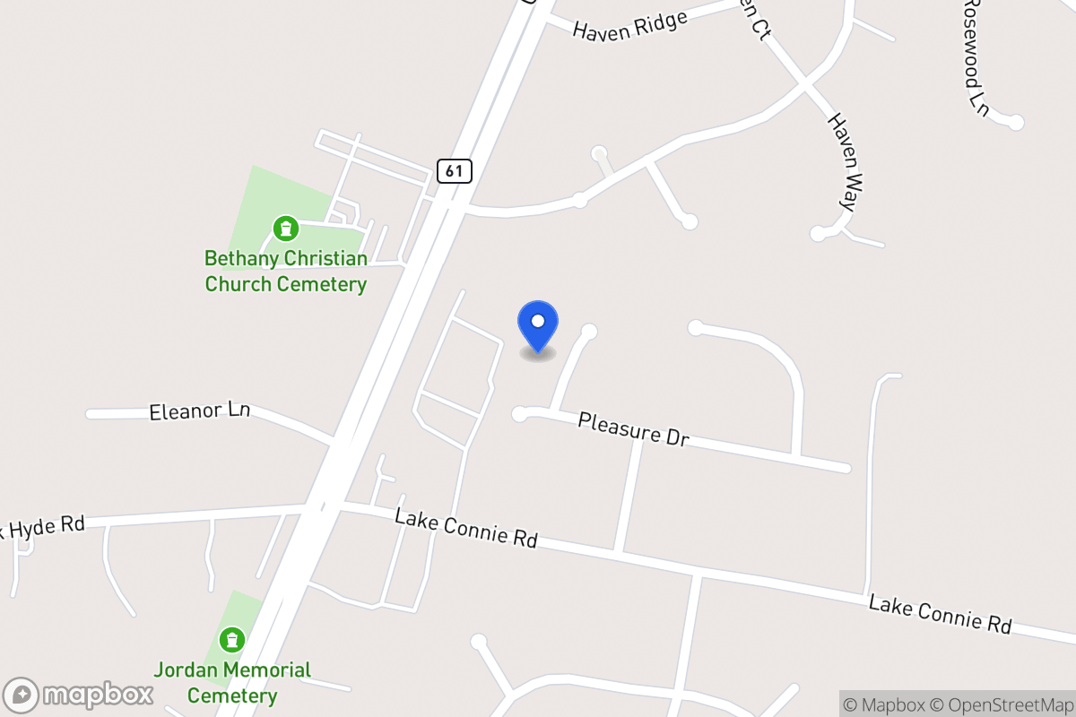 Map of 18 Leisure Ct
