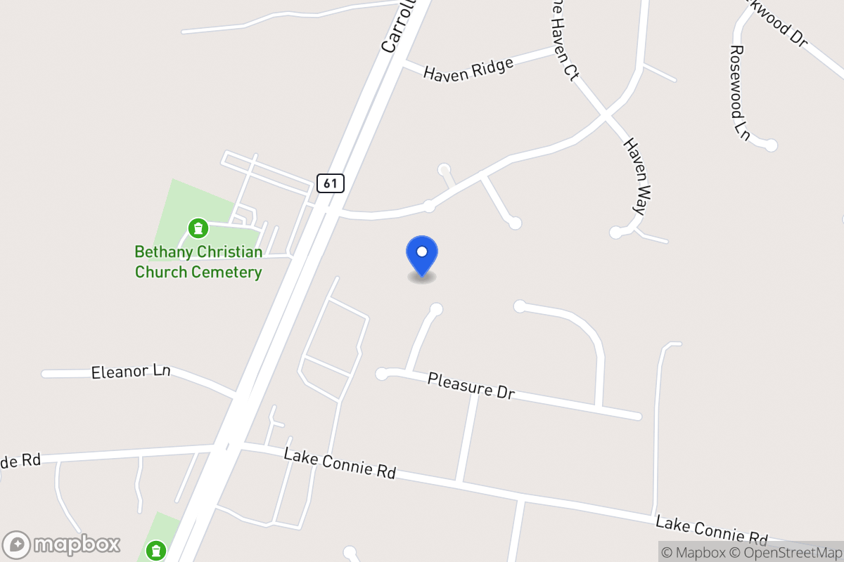 Map of 42 Leisure Ct