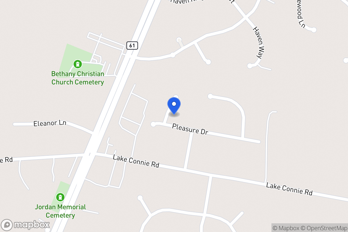 Map of 32 Pleasure Dr