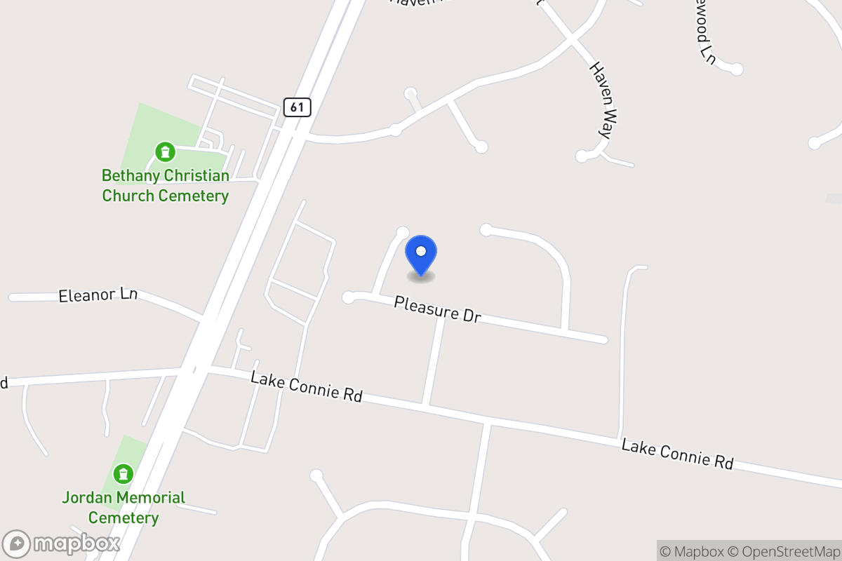Map of 42 Pleasure Dr