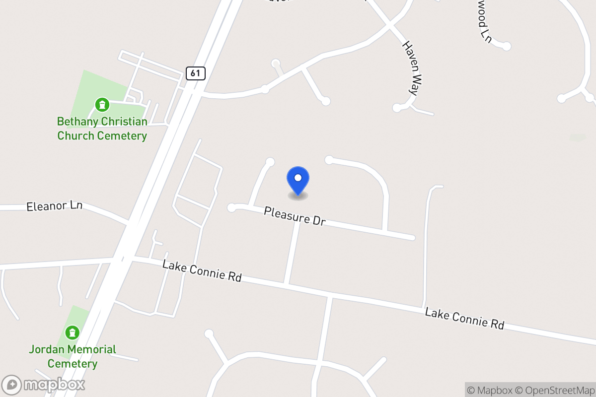 Map of 52 Pleasure Dr