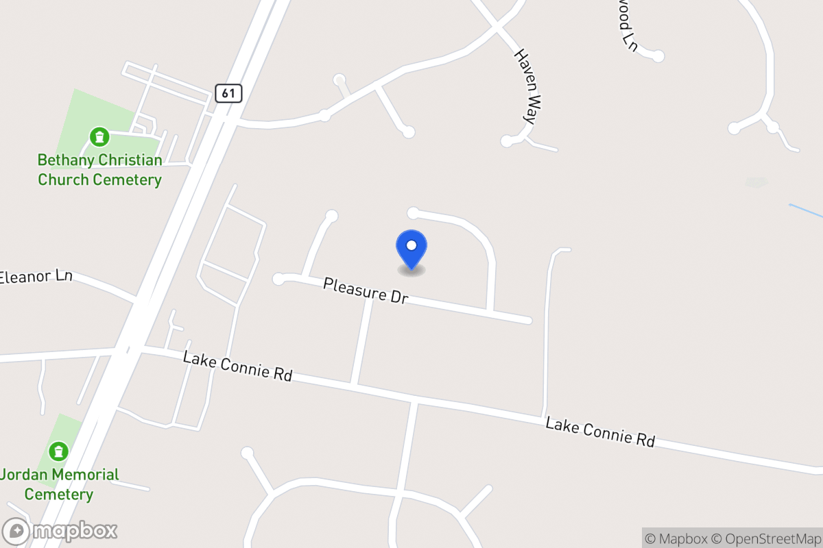 Map of 72 Pleasure Dr