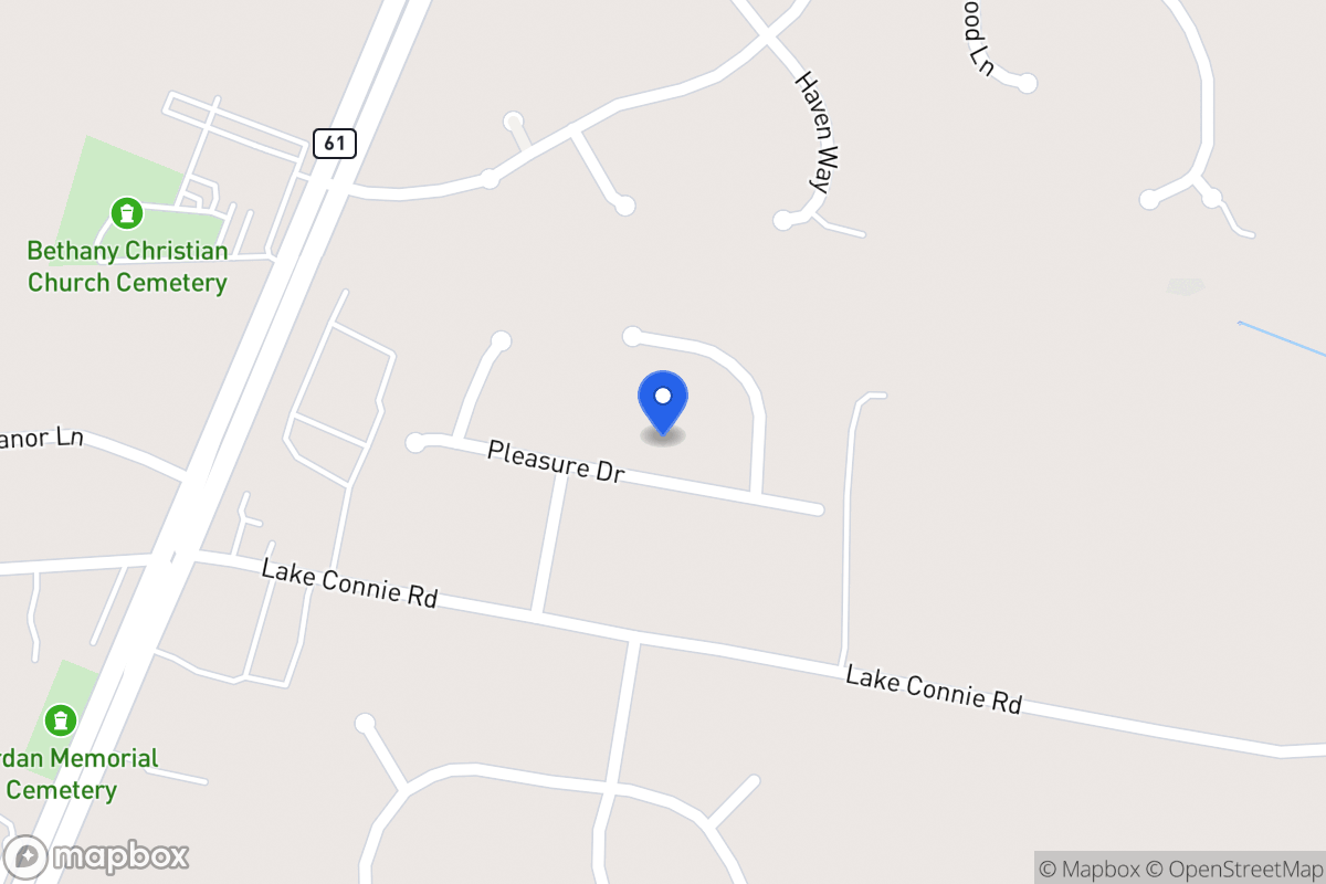 Map of 82 Pleasure Dr