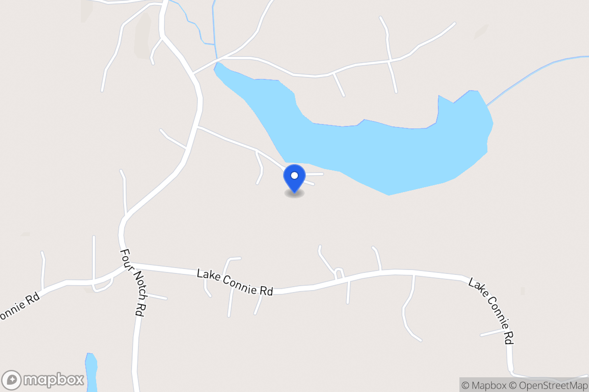 Map of 1703 Four Notch Rd