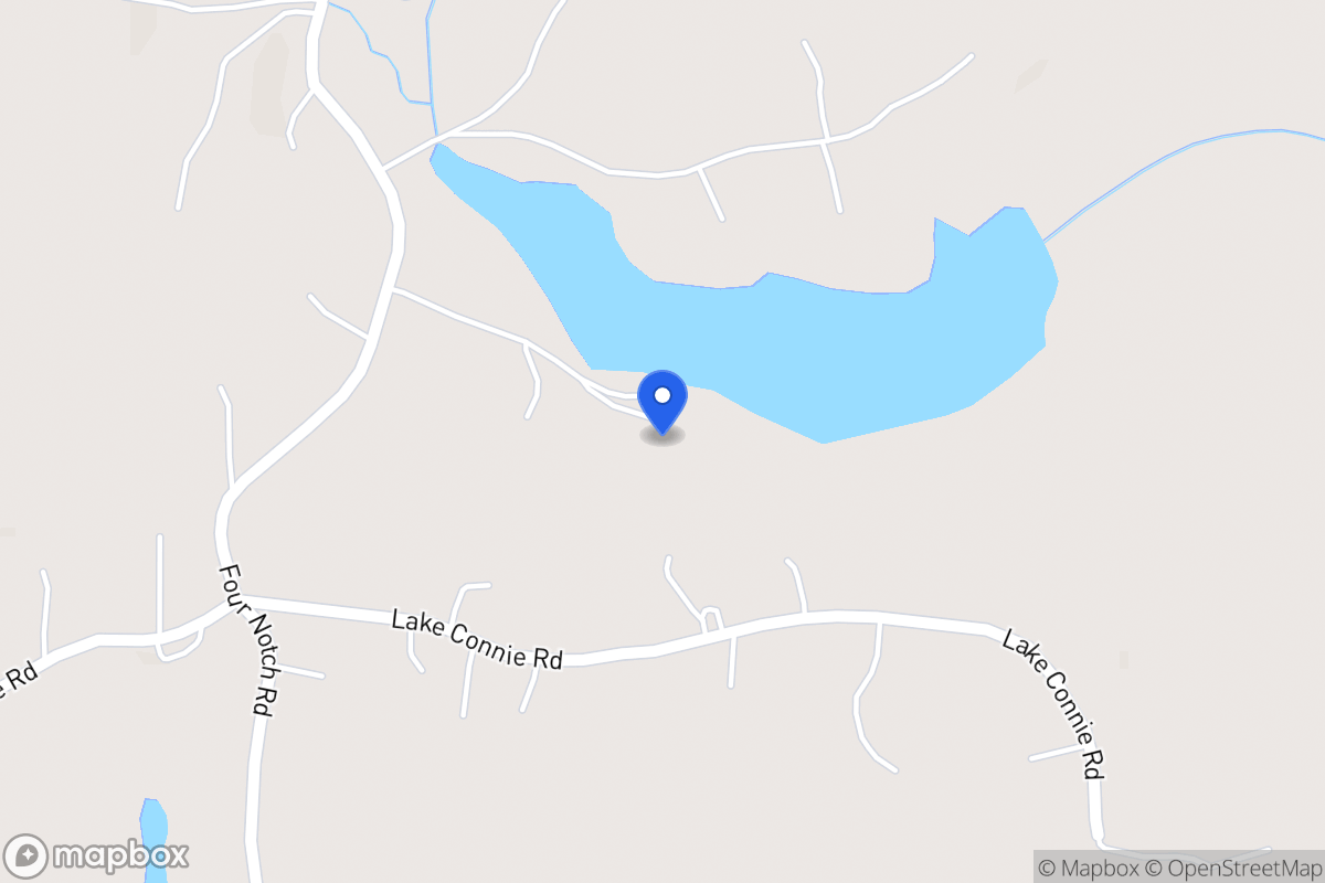 Map of 1705 Four Notch Rd
