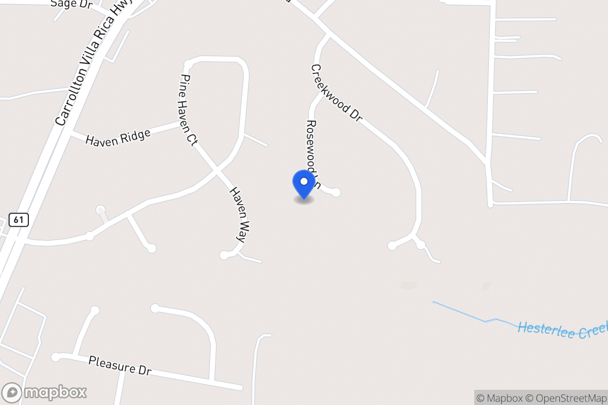 Map of 325 Rosewood Ln