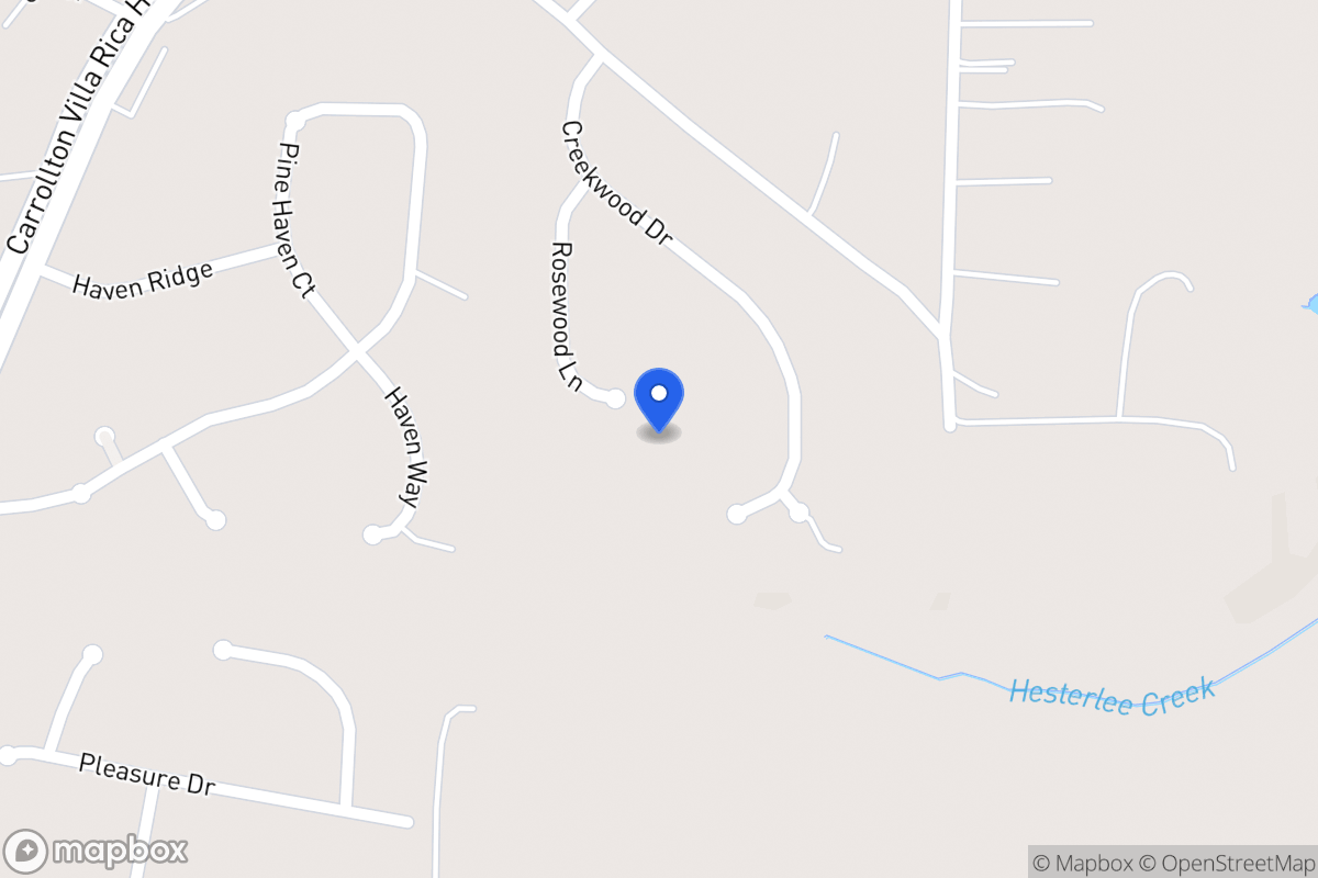 Map of 333 Rosewood Ln