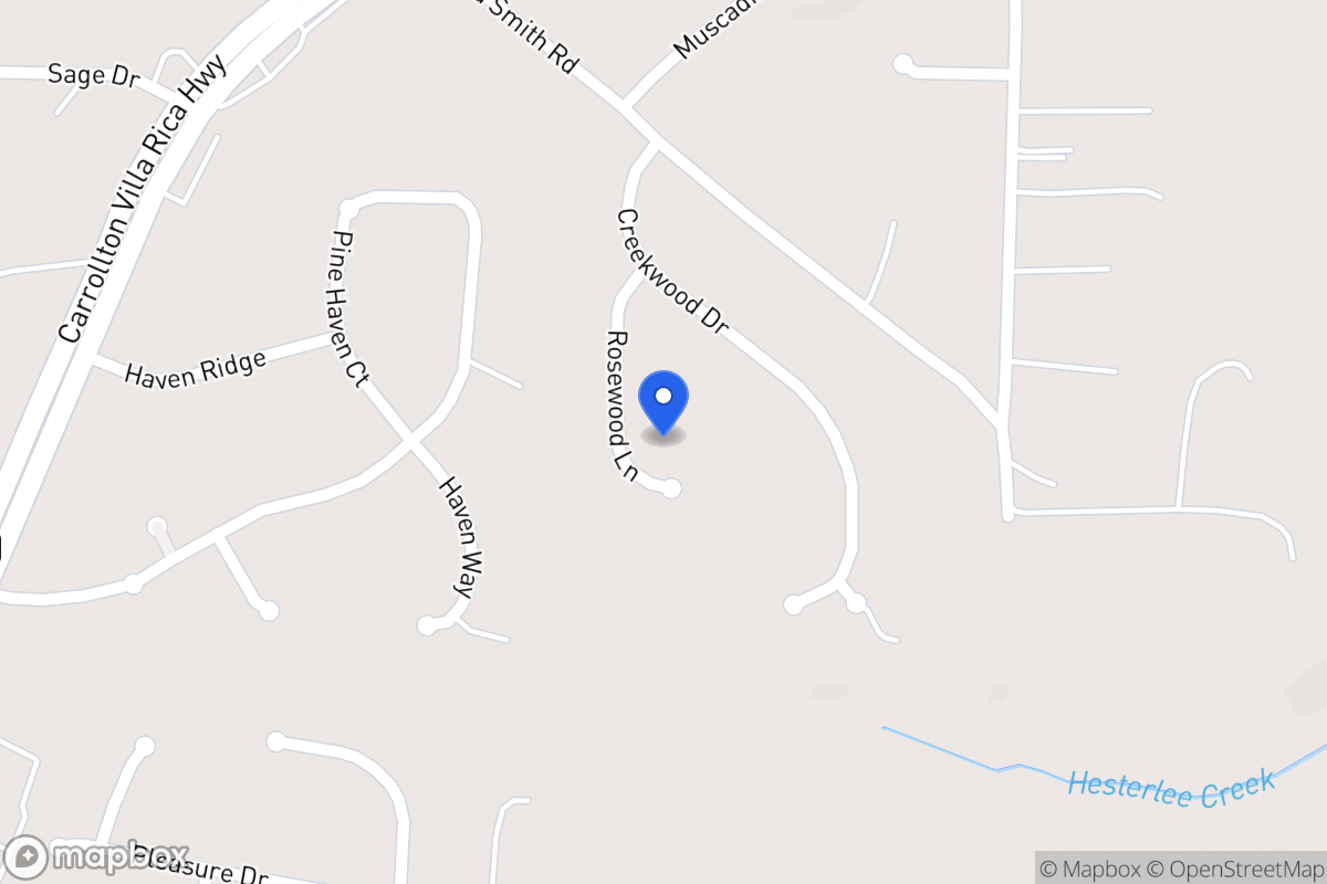 Map of 322 Rosewood Ln